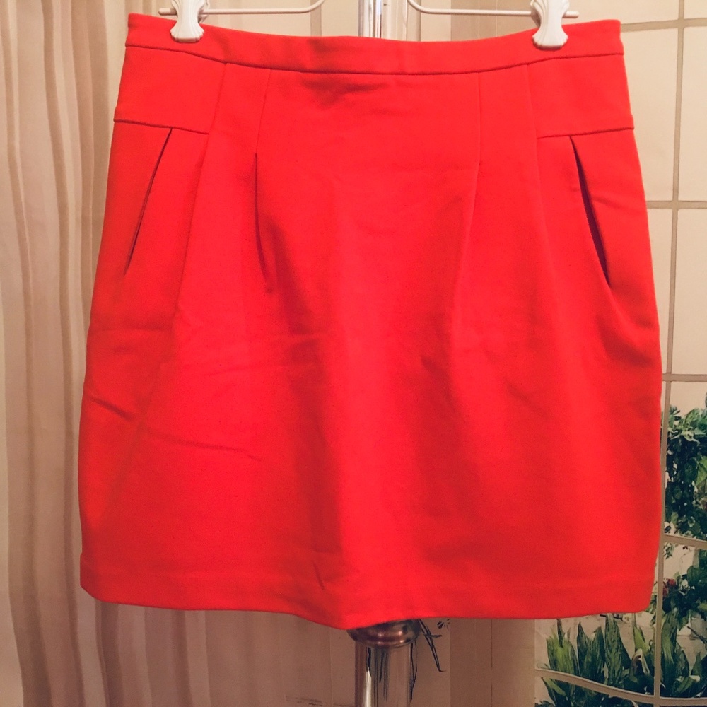 Medium Red Short Skirt